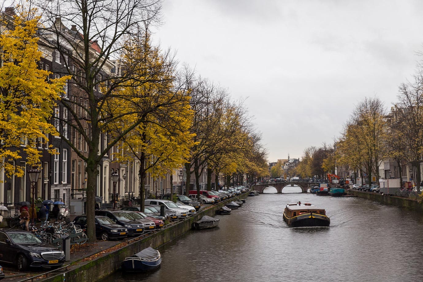 阿姆斯特丹的雨天