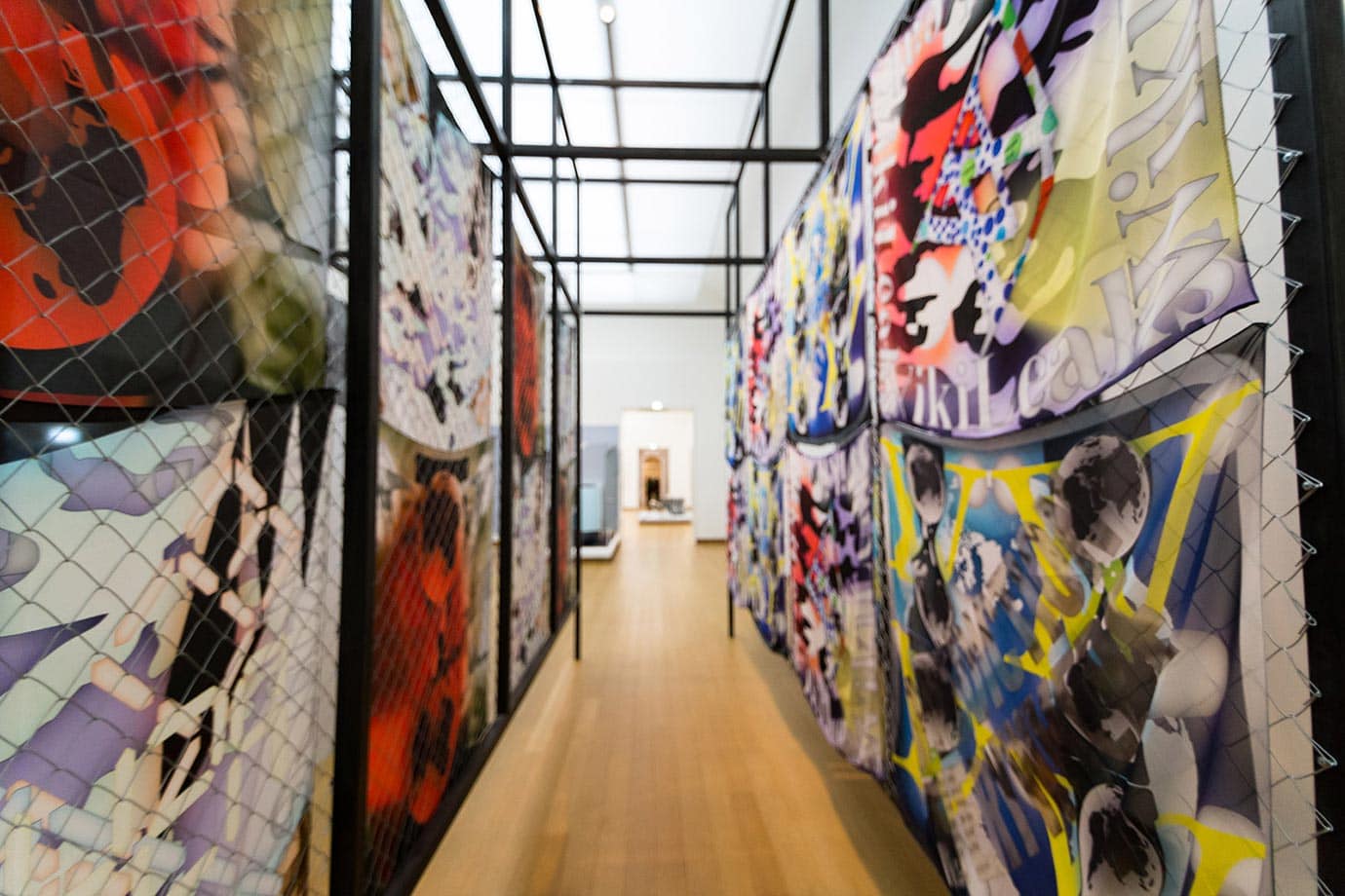 阿姆斯特丹市立博物馆五颜六色的画廊